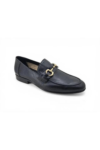 Carrucci KS525-601 Leather Horse-Bit Loafer-AmbrogioShoes