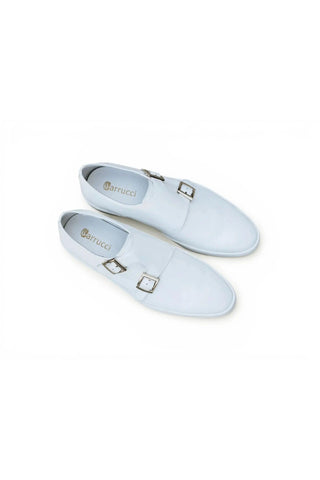 Carrucci KS529-03 Leather Double Monk-Strap