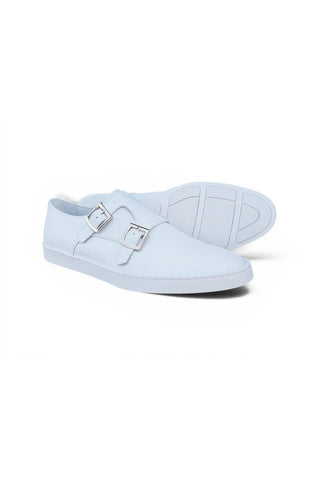 Carrucci KS529-03 Leather Double Monk-Strap