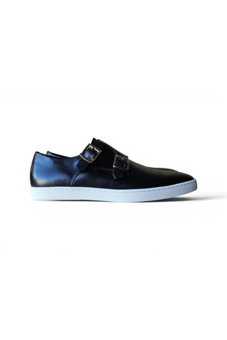 Carrucci KS529-03 Leather Double Monk-Strap