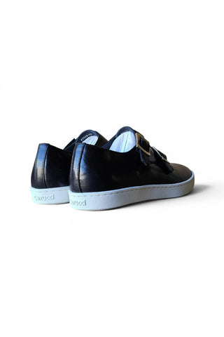 Carrucci KS529-03 Leather Double Monk-Strap