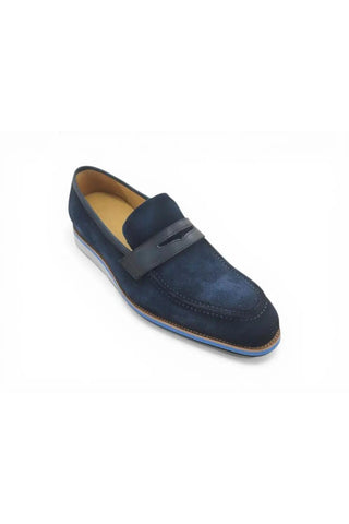 Carrucci KS550-01S Suede Penny Loafer