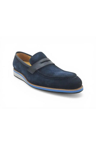 Carrucci KS550-01S Suede Penny Loafer