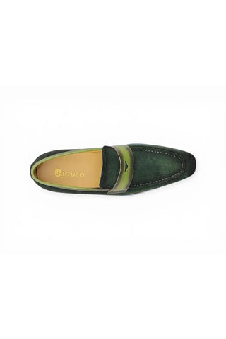 Carrucci KS550-01S Suede Penny Loafer