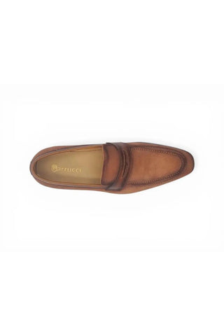 Carrucci KS550-01S Suede Penny Loafer