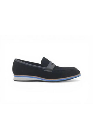 Carrucci KS550-01S Suede Penny Loafer