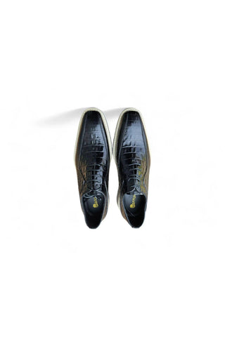 Carrucci KS550-05E Embossed Leather Oxford-AmbrogioShoes