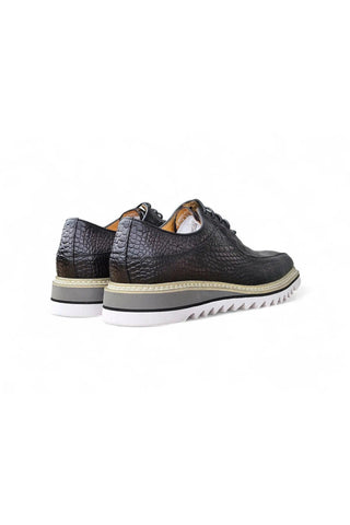 Carrucci KS550-05E Embossed Leather Oxford-AmbrogioShoes