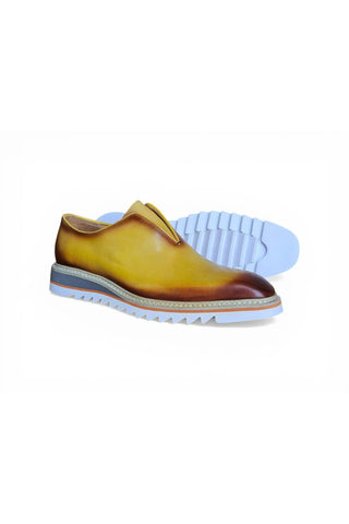 Carrucci KS550-08 Leather Laceless Loafer-AmbrogioShoes
