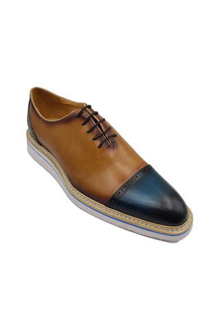 Carrucci KS552-20T Leather Oxford-AmbrogioShoes