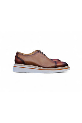 Carrucci KS552-20T Leather Oxford-AmbrogioShoes
