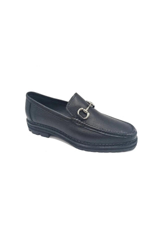 Carrucci KS623-01 Horse-Bit Loafer-AmbrogioShoes