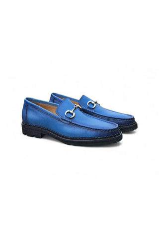 Carrucci KS623-01 Horse-Bit Loafer-AmbrogioShoes