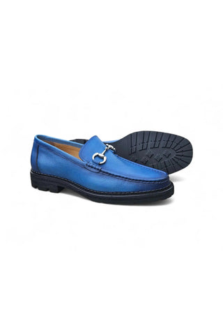 Carrucci KS623-01 Horse-Bit Loafer-AmbrogioShoes
