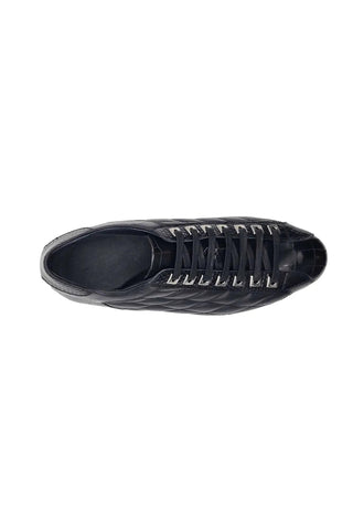 Carrucci KS626-02CE Embossed Leather Sneaker