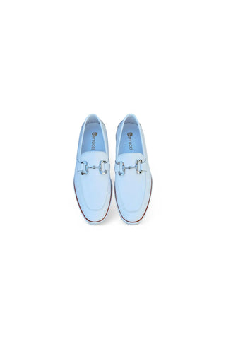 Carrucci KS660-01 Leather Horse-Bit Loafer