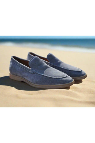 Carrucci KS715-01S Suede Loafer-AmbrogioShoes