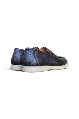 Carrucci KS715-02 Tumbled Leather Penny Loafer