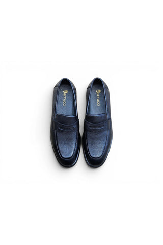 Carrucci KS715-02 Tumbled Leather Penny Loafer