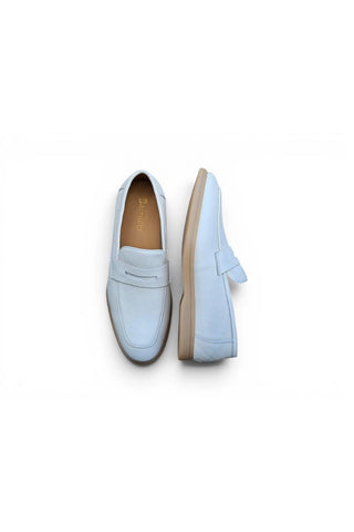 Carrucci KS715-02 Tumbled Leather Penny Loafer