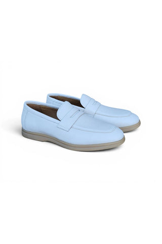 Carrucci KS715-02 Tumbled Leather Penny Loafer