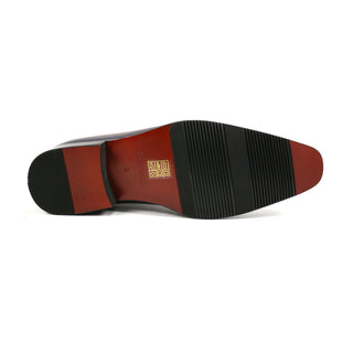 Carrucci Men's Shoes Calf-Skin Leather Burnished Whole cut Oxford (CAR1007)-AmbrogioShoes