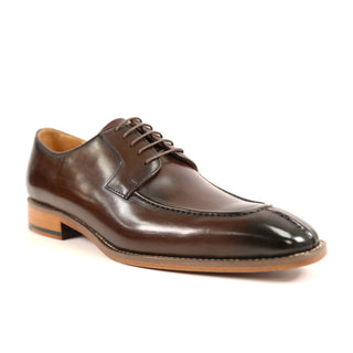 Carrucci Men's Shoes Calf-Skin Leather Formal Split-Toe Derby (CAR1014)-AmbrogioShoes