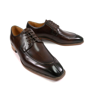 Carrucci Men's Shoes Calf-Skin Leather Formal Split-Toe Derby (CAR1014)-AmbrogioShoes