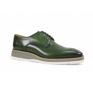 Carrucci Men's Shoes Calf-Skin Leather Lace-Up Derby (CAR1002)-AmbrogioShoes