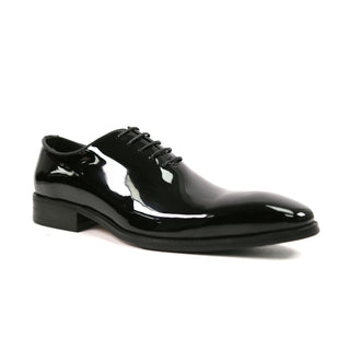 Carrucci Men's Shoes Patent Leather Whole cut Oxford (CAR1006)-AmbrogioShoes