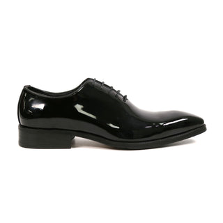 Carrucci Men's Shoes Patent Leather Whole cut Oxford (CAR1006)-AmbrogioShoes