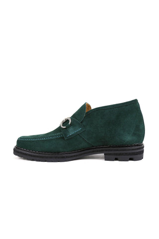 Carrucci Suede Horsebit Ankle Boot (CAR1011)-AmbrogioShoes