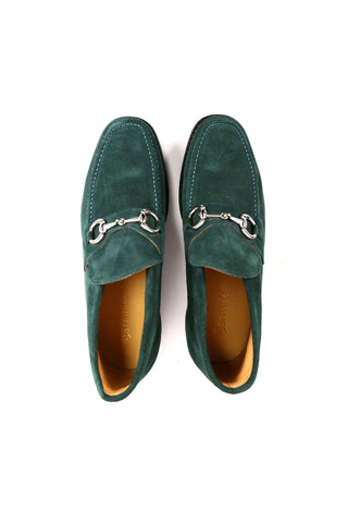 Carrucci Suede Horsebit Ankle Boot (CAR1011)-AmbrogioShoes