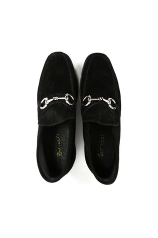 Carrucci Suede Horsebit Ankle Boot (CAR1011)-AmbrogioShoes