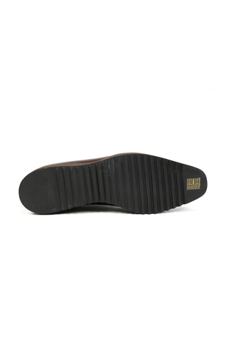Carrucci Two-Tone Calf-Skin Leather Lightweight Whole cut Oxford (CAR1008)-AmbrogioShoes