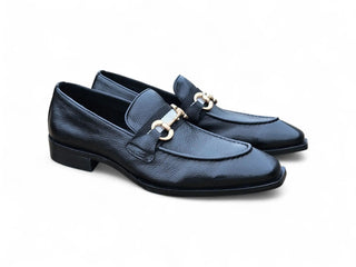 Carrucci Verona Leather Horse-Bit Loafer