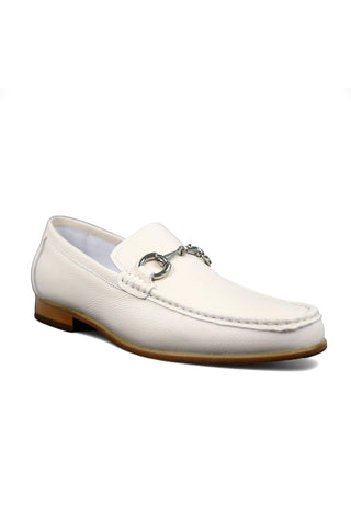 Carrucci Victor Leather Horsebit Moccasin-AmbrogioShoes