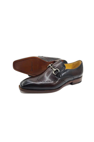 Carruci KL901-01 Leather Horse-Bit Loafer-AmbrogioShoes