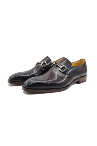 Carruci KL901-01 Leather Horse-Bit Loafer-AmbrogioShoes