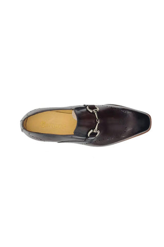 Carruci KL901-01 Leather Horse-Bit Loafer-AmbrogioShoes