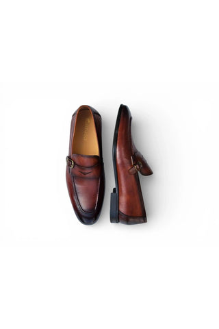 Carruci KS223-06 Leather Penny Loafer-AmbrogioShoes