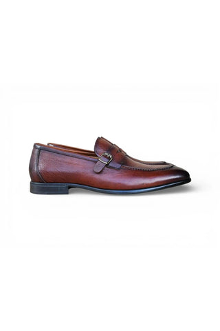 Carruci KS223-06 Leather Penny Loafer-AmbrogioShoes