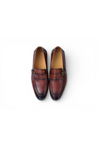 Carruci KS223-06 Leather Penny Loafer-AmbrogioShoes
