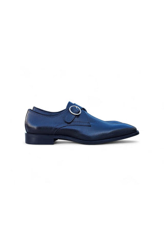 Carruci KS509-20 Leather Single Monk-Strap-AmbrogioShoes