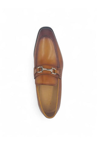 Carruci KS509-38 Leather Horse-Bit Loafer-AmbrogioShoes