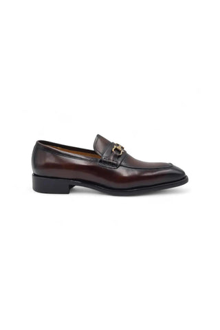 Carruci KS509-38 Leather Horse-Bit Loafer-AmbrogioShoes
