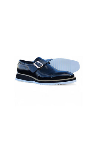 Carruci KS515-38P Patent Single Monk-Strap-AmbrogioShoes