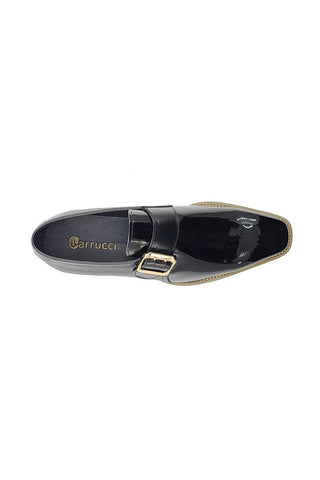 Carruci KS515-38P Patent Single Monk-Strap-AmbrogioShoes