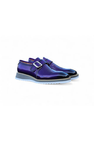 Carruci KS515-38P Patent Single Monk-Strap-AmbrogioShoes