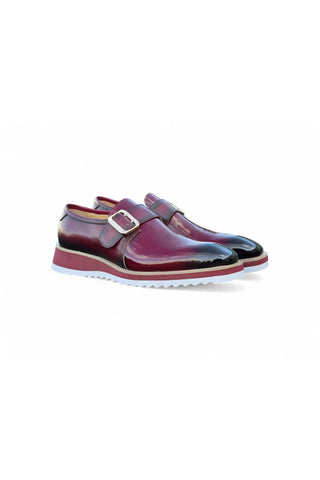 Carruci KS515-38P Patent Single Monk-Strap-AmbrogioShoes